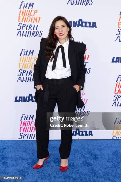 Lila Avilés attends the 2024 Film Independent Spirit Awards on February 25, 2024 in Santa Monica, California.