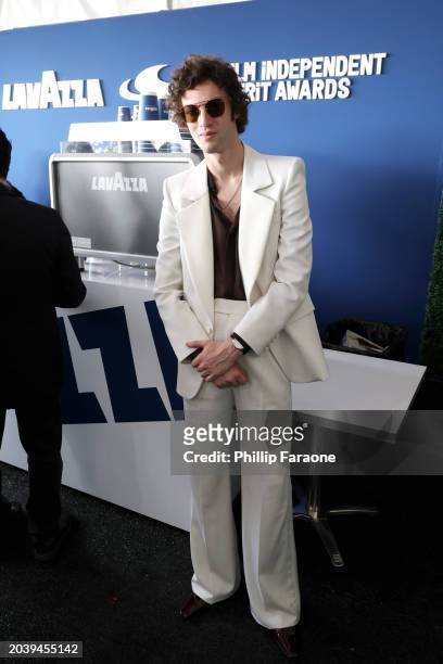 Dominic Sessa attends Lavazza at the 2024 Film Independent Spirit Awards on February 25, 2024 in Santa Monica, California.