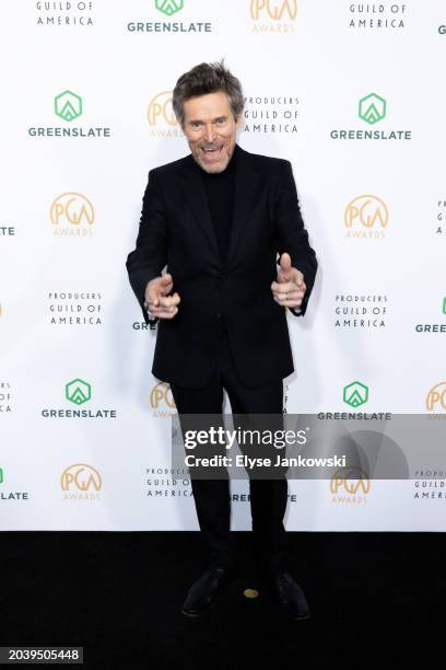 Willem Dafoe attends the 35th Annual Producers Guild Awards at The Ray Dolby Ballroom on February 25, 2024 in Hollywood, California.