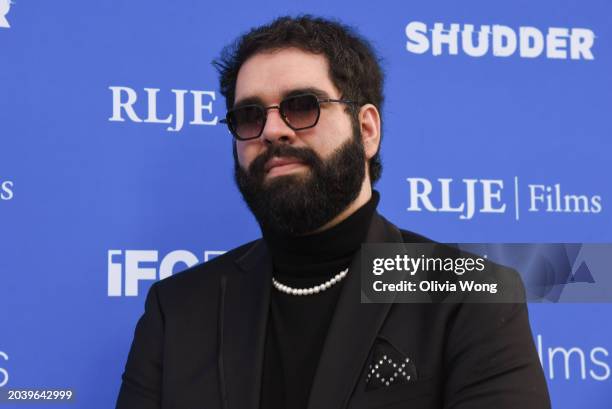 Javi Gonzalez attends the IFC, Shudder And RLJE's 2024 Spirit Awards After Party at The Victorian on February 25, 2024 in Santa Monica, California.