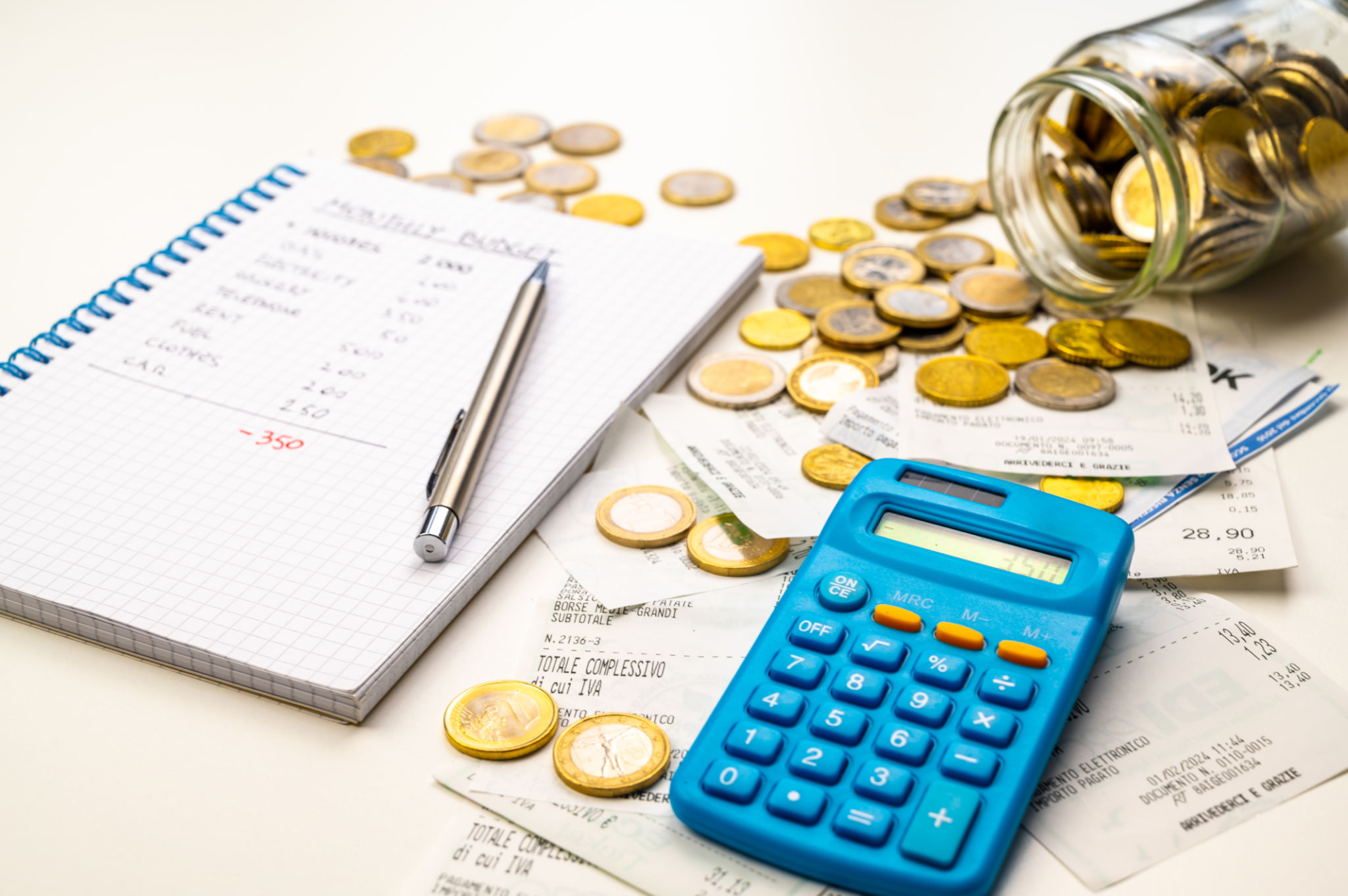 Monthly budget, savings, inflation Monthly budget, savings, inflation