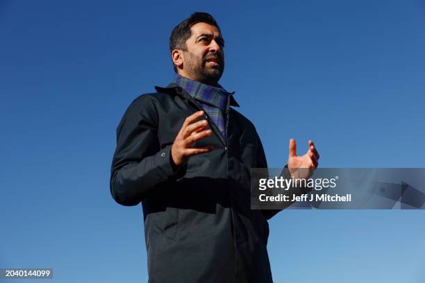 Leader Humza Yousaf joined SNP Westminster candidates, local Hillhead SNP by election candidate Malcolm McConnell and SNP activists Lord Roberts...
