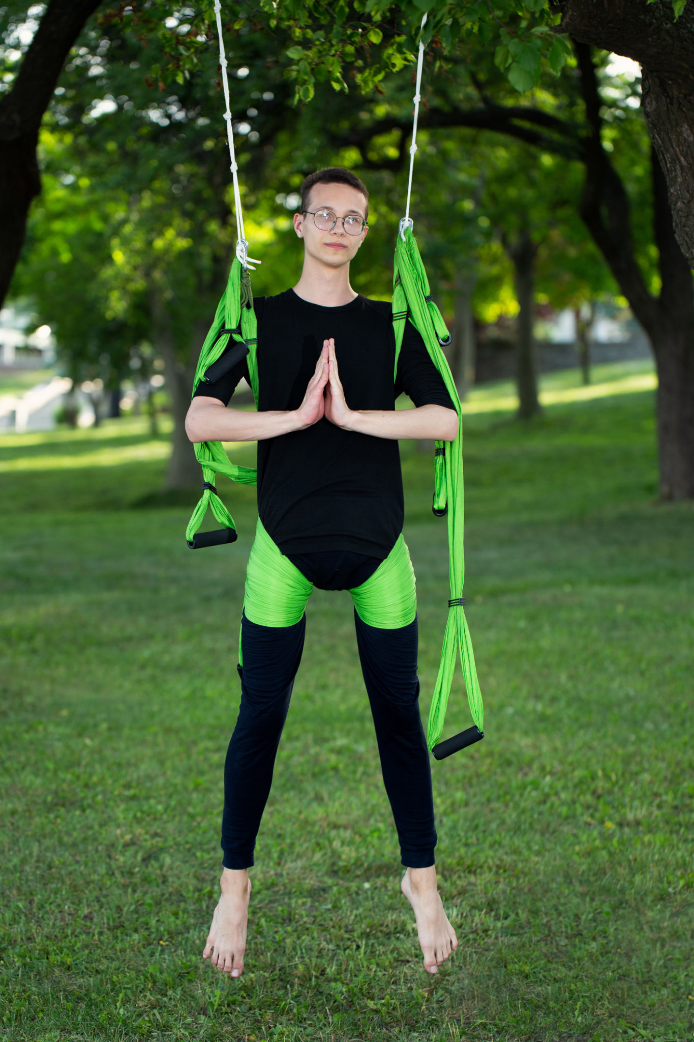 men aerial yoga