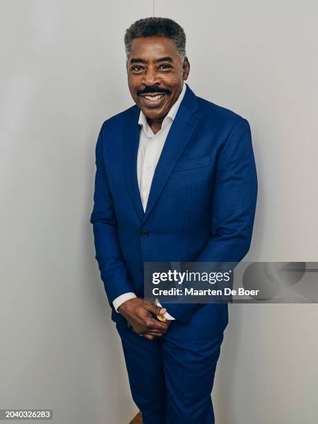 Ernie Hudson of NBC's 'Quantum Leap' poses for TV Guide Magazine during the 2024 Winter TCA Portrait Studio at The Langham Huntington, Pasadena on...