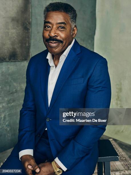 Ernie Hudson of NBC's 'Quantum Leap' poses for TV Guide Magazine during the 2024 Winter TCA Portrait Studio at The Langham Huntington, Pasadena on...