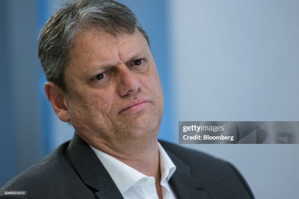 Sao Paulo Governor Tarcisio Gomes De Freitas Interview