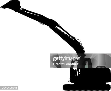 Digger Silhouette Digger Silhouette