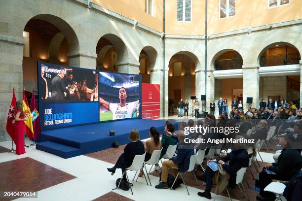 General view during the Laureus World Sports Awards 2024 nominations announcement at Real Casa de Correos on February 26, 2024 in Madrid, Spain.