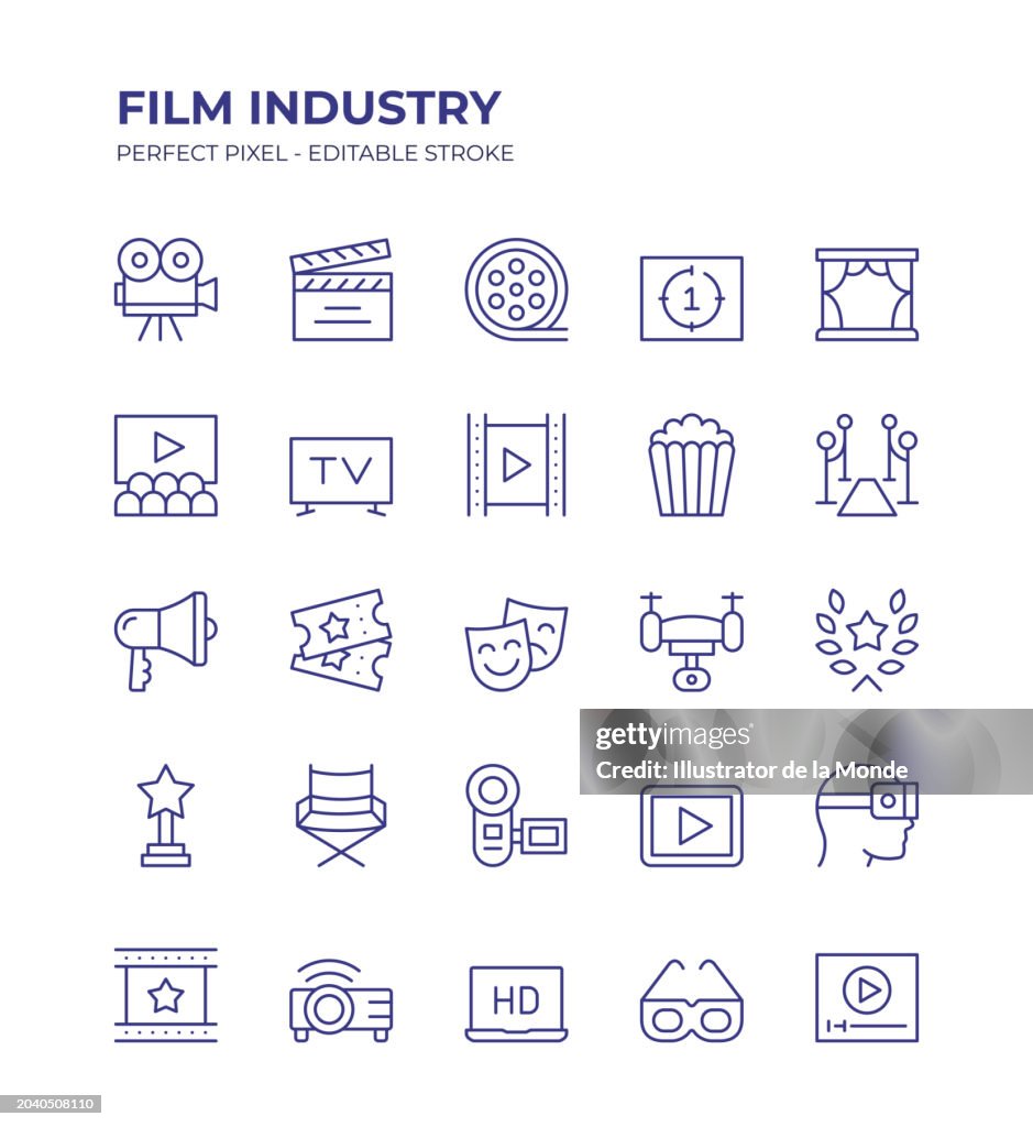 Film Industry, Movie Camera, Film Slate, Clapperboard, Movie Premiere, Red Carpet, Director, Movie Award and so on