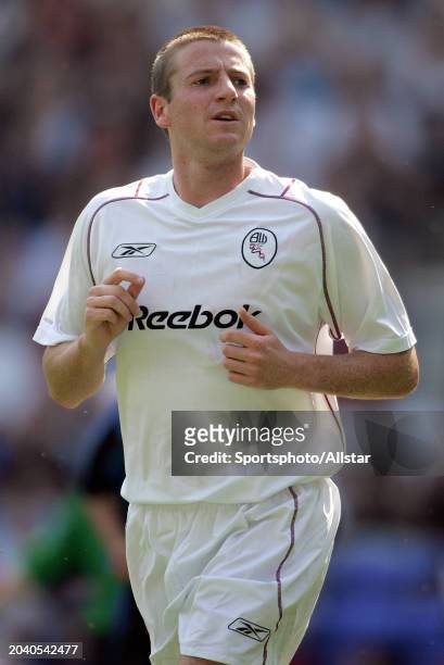 August 1: Michael Bridges of Bolton Wanderers in action during the Pre Season Friendly match between Bolton Wanderers and Inter Milan at Reebok...