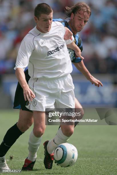 August 1: Michael Bridges of Bolton Wanderers on the ball during the Pre Season Friendly match between Bolton Wanderers and Inter Milan at Reebok...