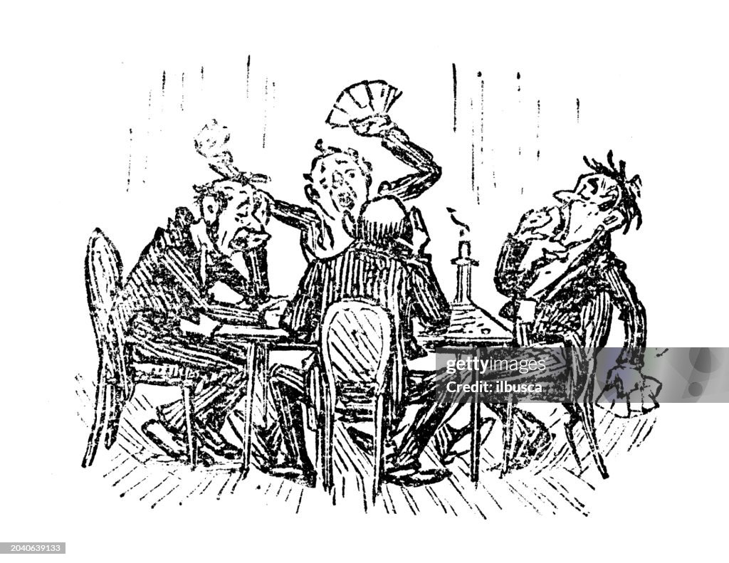 British satire caricature comic cartoon illustration