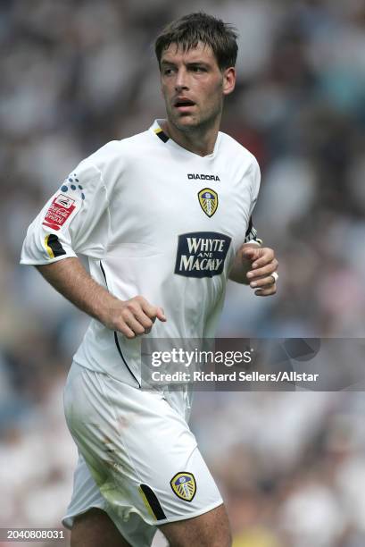 Paul Butler of Leeds United running during the Championship match between Leeds United and Derby County at Elland Road on August 7, 2004 in Leeds,...