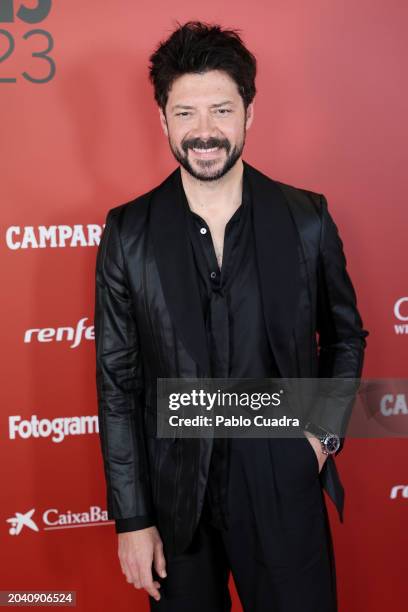 Álvaro Morte attends the "Fotogramas De Plata" Awards 2024 on February 26, 2024 in Madrid, Spain.