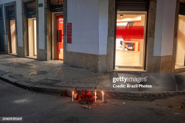 Quimbanda ritual, called trabalho, usually done with the purpose of eliminating an enemy, or obtaining a woman, or seeking justice, or succeeding in...