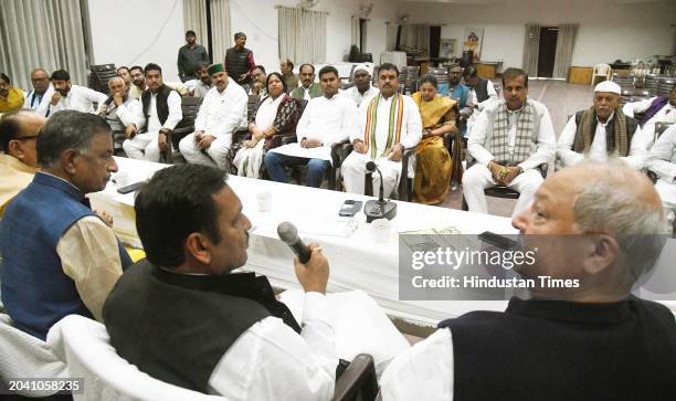 Akhilesh Prasad Singh Photos and Premium High Res Pictures Getty Images