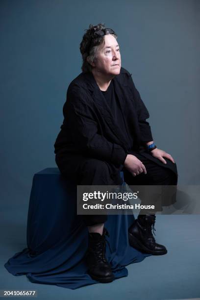 Producer Christine Vachon is photographed for Los Angeles Times on February 24, 2024 at Producers Guild of America Breakfast at The Skirball Cultural...