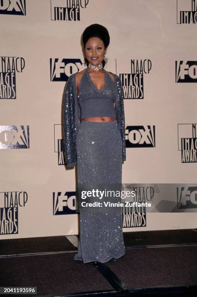 American actress Lynn Whitfield attends the 29th Annual NAACP Image Awards at Pasadena Civic Auditorium in Pasadena, California, US, 14th February...