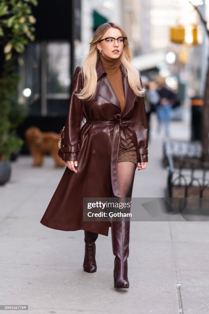 Celebrity Sightings In New York City - February 26, 2024