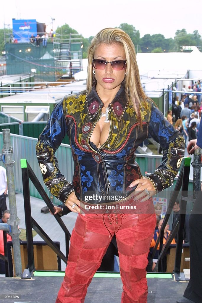 Anastacia at Party in the Park 2001