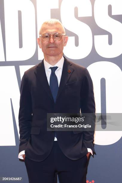 Fabrizio Ravanelli attends the photocall for "Adesso Vinco Io - Marcello Lippi" on February 26, 2024 in Rome, Italy.