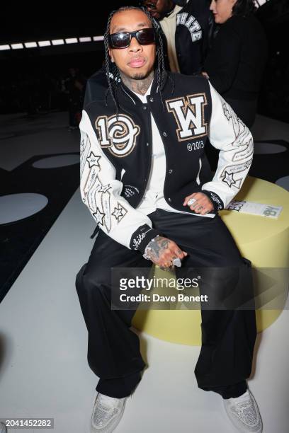 Tyga attends the Off-White Womenswear Fall/Winter 2024-2025 show as part of Paris Fashion Week on February 29, 2024 in Paris, France.