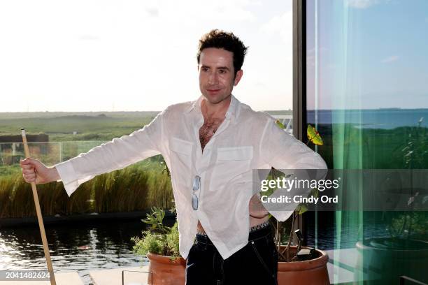 Nick Grimshaw attends the launch weekend of The Riviera Maya EDITION at Kanai on February 25, 2024 in Playa del Carmen, Mexico.