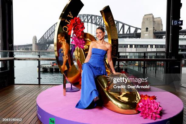 Laura Dundovic attends the ATC 2024 Sydney Autumn Racing Carnival official launch on February 27, 2024 in Sydney, Australia.