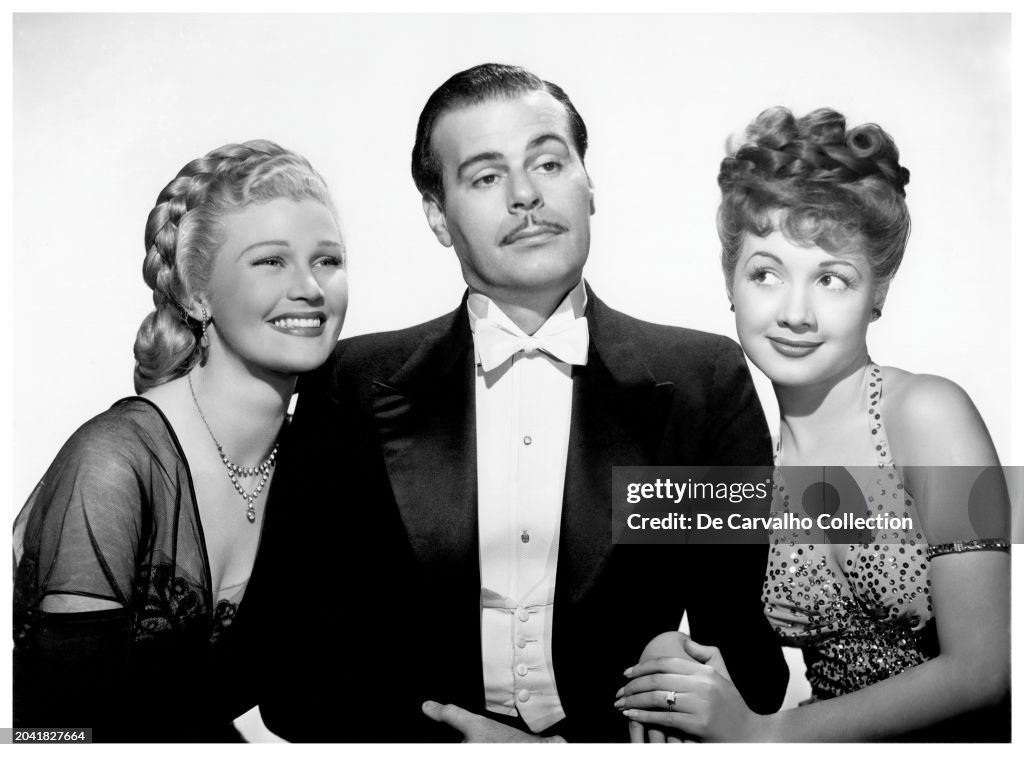 Joan Caulfield, Billy De Wolfe and Olga San Juan in 'Blue Skies'