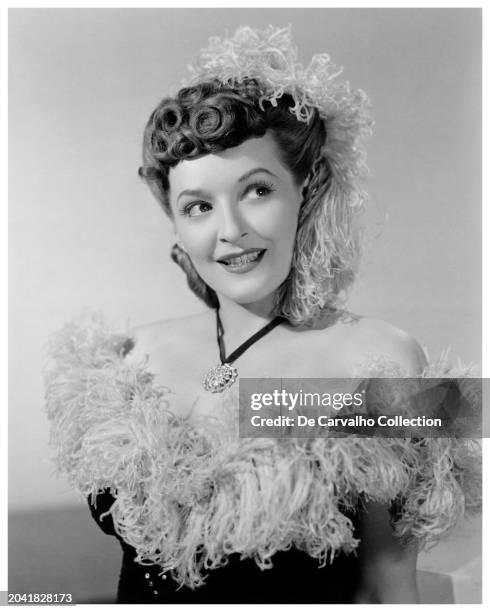 Publicity portrait of actor Jennifer Holt in the film 'Under Western Skies' United States.