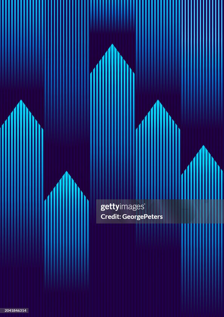 Vertical Arrow Symbols, Abstract Background