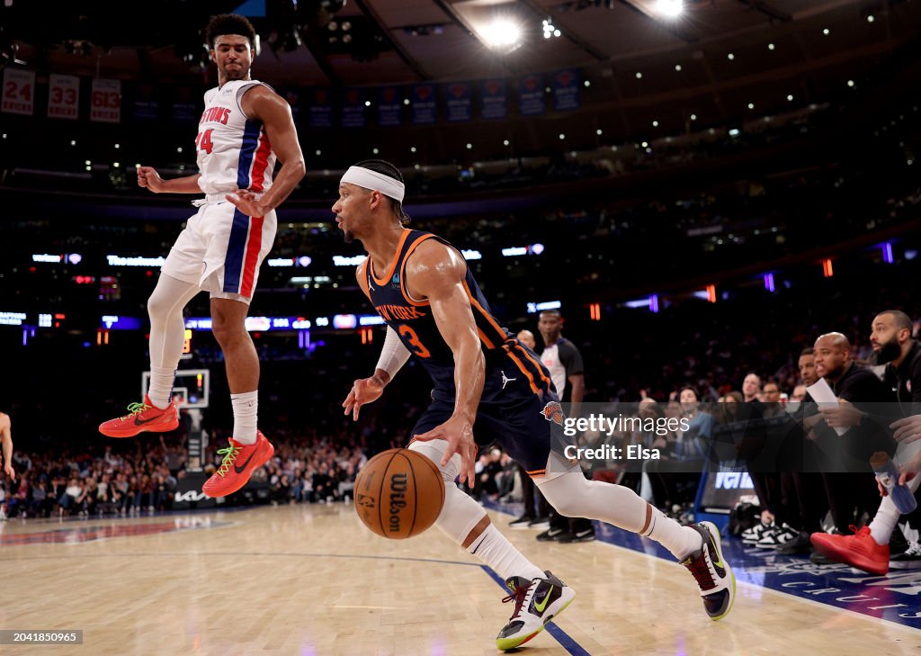 Detroit Pistons v New York Knicks