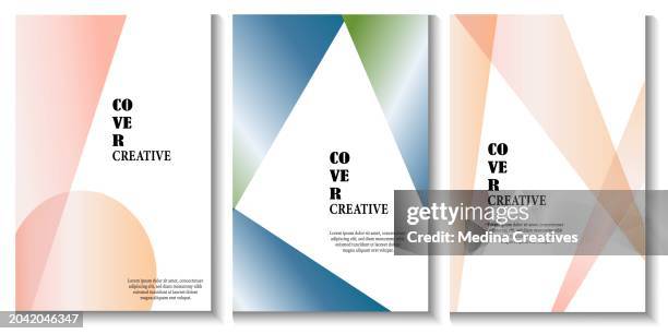 stockillustraties, clipart, cartoons en iconen met set of template design with abstract background - pagina web