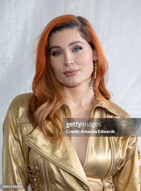 Actress Trace Lysette attends the 2024 Film Independent Spirit Awards on February 25, 2024 in Santa Monica, California.