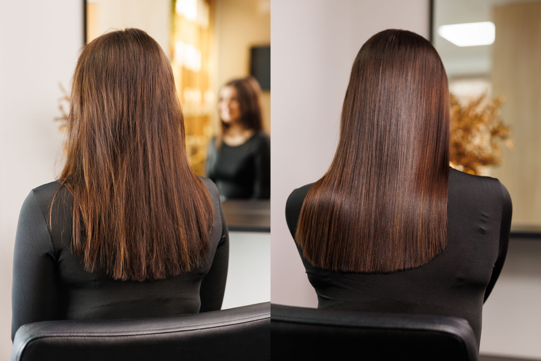 hair salon before after