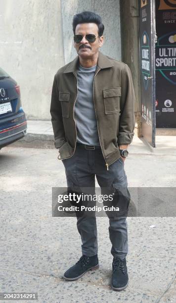 Manoj Bajpai attends the 'Silence 2' film photocall on February 27, 2024 in Mumbai, India.