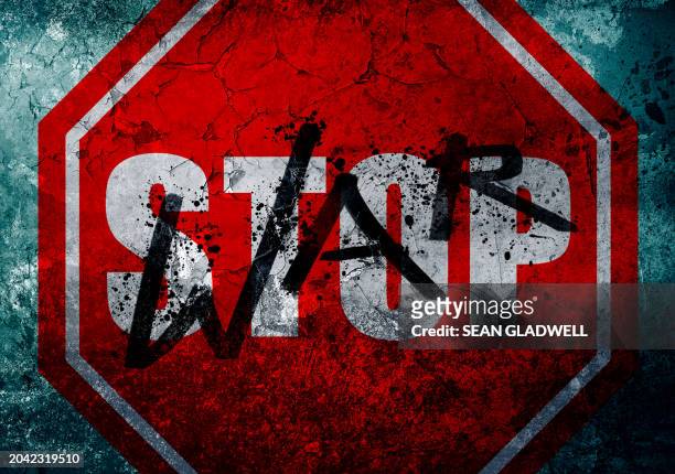 stop war - safety icon stock pictures, royalty-free photos & images