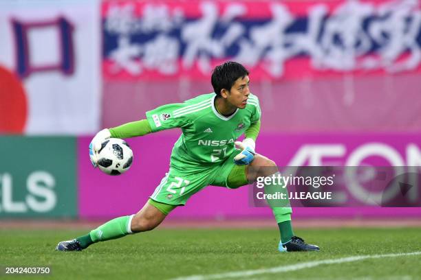 Hiroki Iikura during the J.League J1 match between Cerezo Osaka and Yokohama F.Marinos at Yanmar Stadium Nagai on February 25, 2018 in Osaka, Japan.