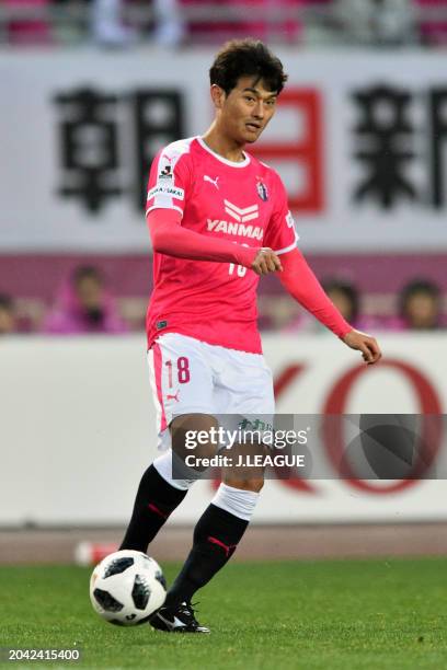 Yang Dong-hyen during the J.League J1 match between Cerezo Osaka and Yokohama F.Marinos at Yanmar Stadium Nagai on February 25, 2018 in Osaka, Japan.