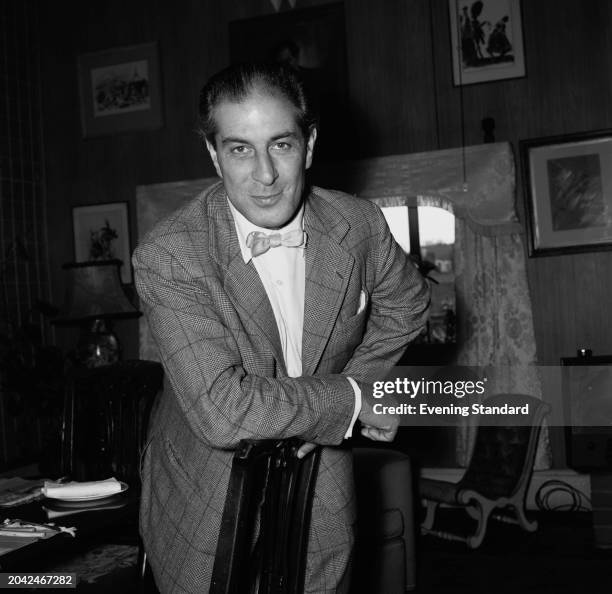 Society photographer Baron , September 20th 1955.