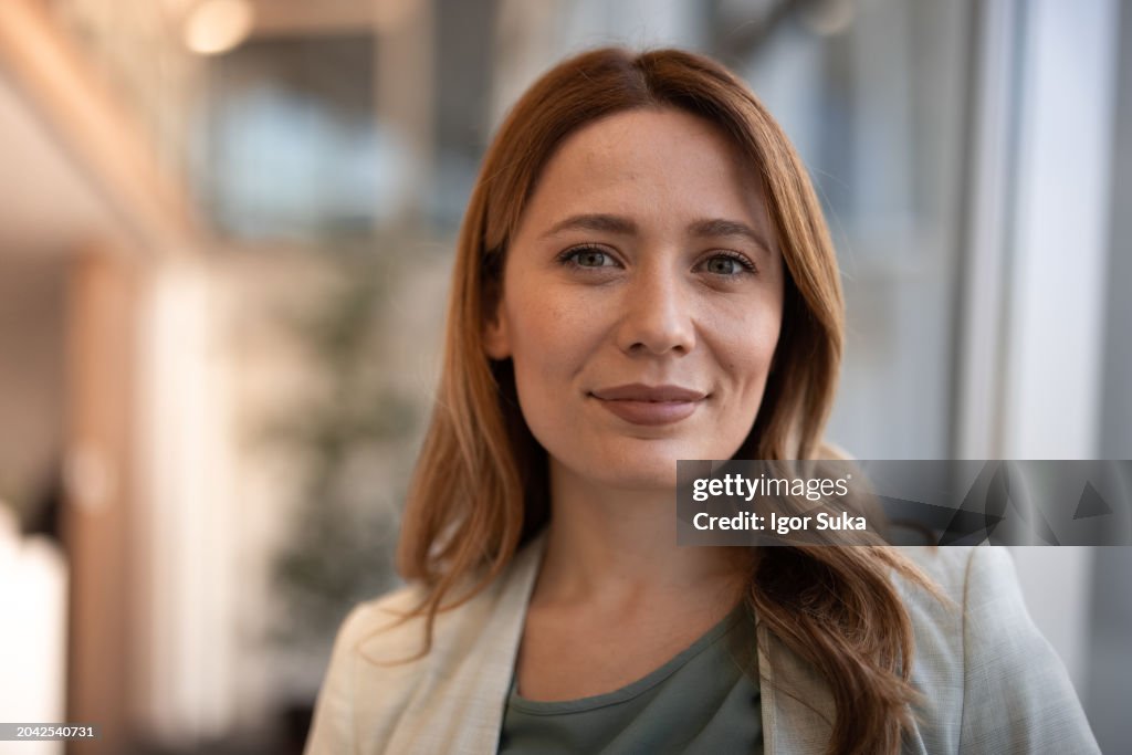Successful businesswoman portrait