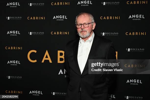 David Morse attends Cabrini Premiere on February 26, 2024 in New York City.