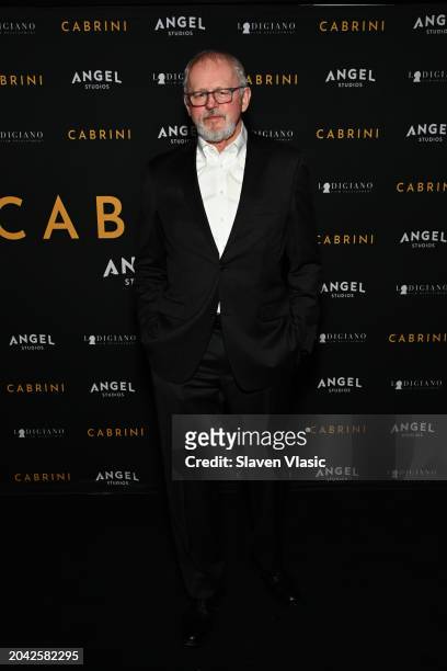 David Morse attends Cabrini Premiere on February 26, 2024 in New York City.
