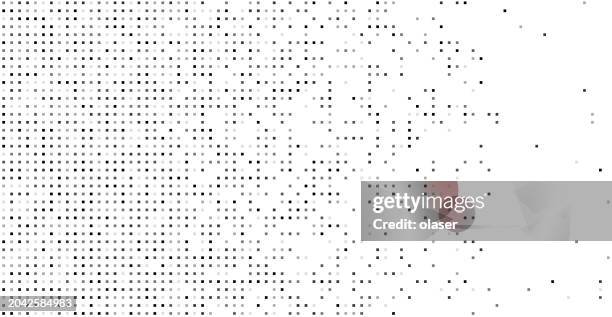 abstract black and white dot gradient pattern. - translucent texture stock illustrations