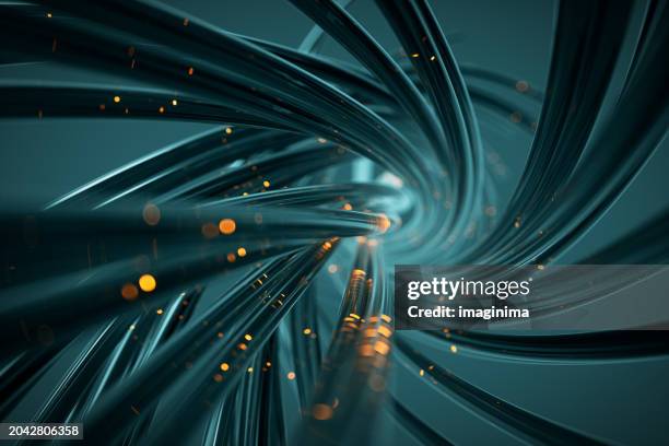 sfondo astratto della tecnologia delle reti neurali - struttura cellulare foto e immagini stock