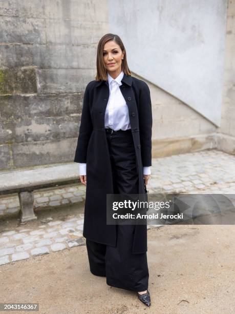Nadia Fares attends the Christian Dior Womenswear Fall/Winter 2024-2025 show as part of Paris Fashion Week on February 27, 2024 in Paris, France.