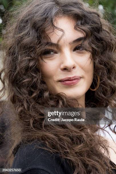Deva Cassel attends the Christian Dior Womenswear Fall/Winter 2024-2025 show as part of Paris Fashion Week on February 27, 2024 in Paris, France.