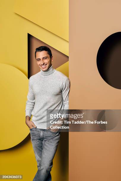 Cofounder of Meow Brandon Arvanaghi is photographed for Forbes Magazine on October 10, 2023 in New York City. PUBLISHED IMAGE. CREDIT MUST READ: Tim...