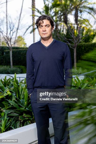 Riccardo Scamarcio attends Italy Los Angeles Festival 2024 on February 27, 2024 in Los Angeles, California.