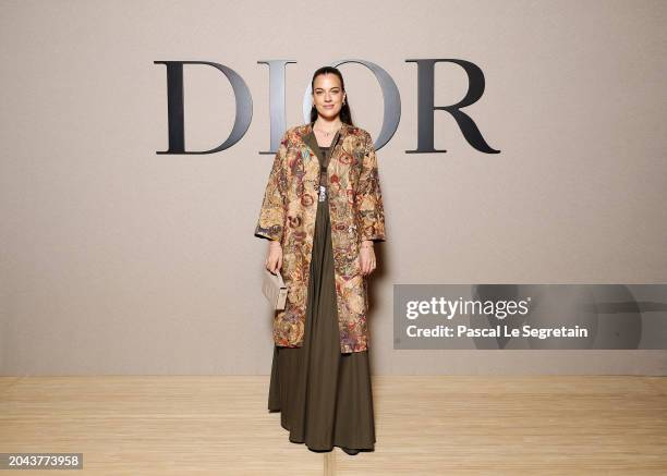 Cleopatra d'Œttingen-Spielberg attends the Christian Dior Womenswear Fall/Winter 2024-2025 show as part of Paris Fashion Week on February 27, 2024 in...